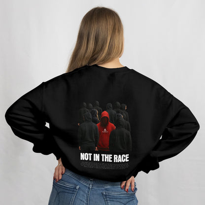 ALBAELA Oversized “Not In The Race” Hoodie