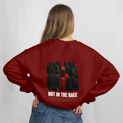 ALBAELA Oversized “Not In The Race” Hoodie